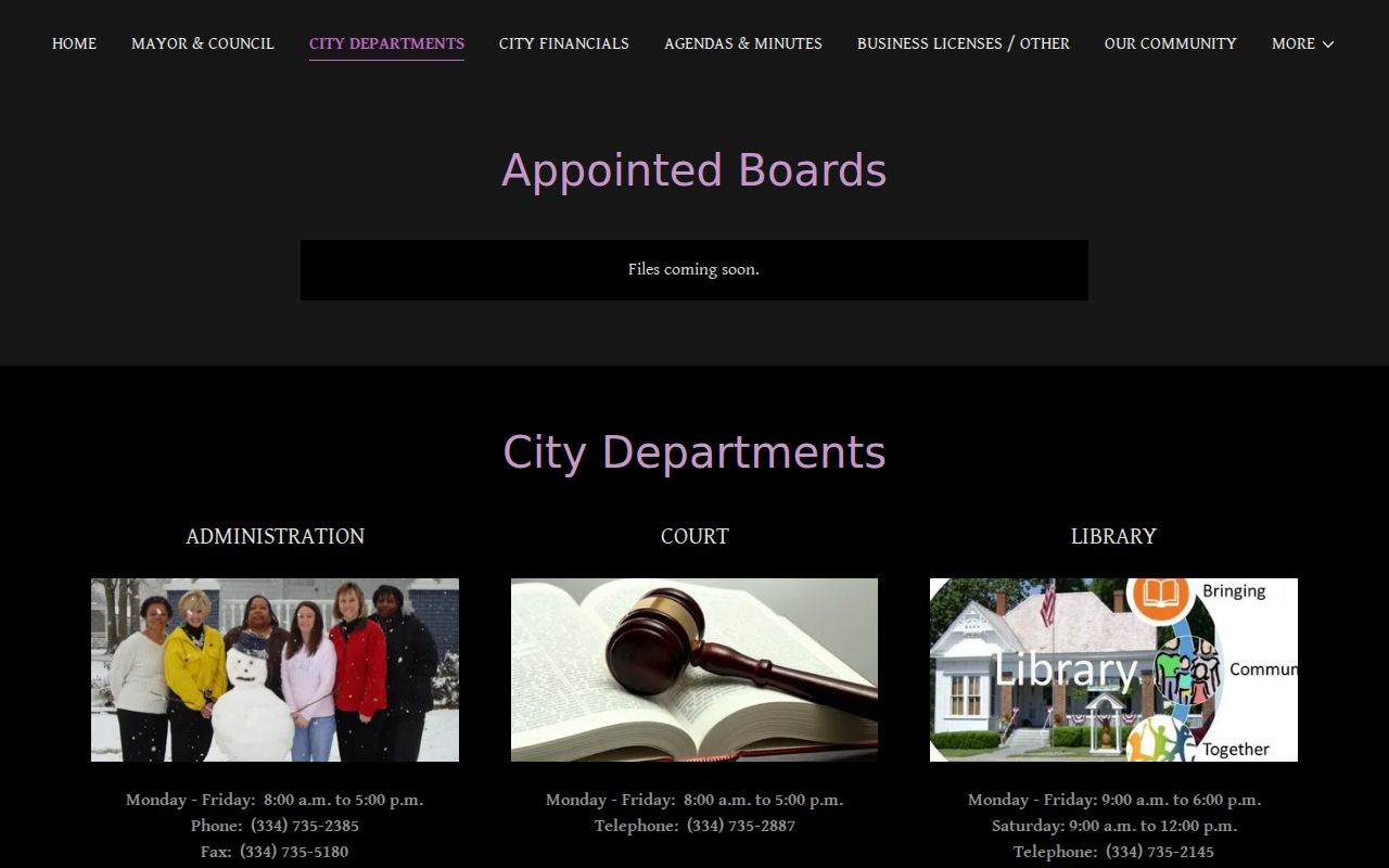 Brundidge court docket municipal office contact